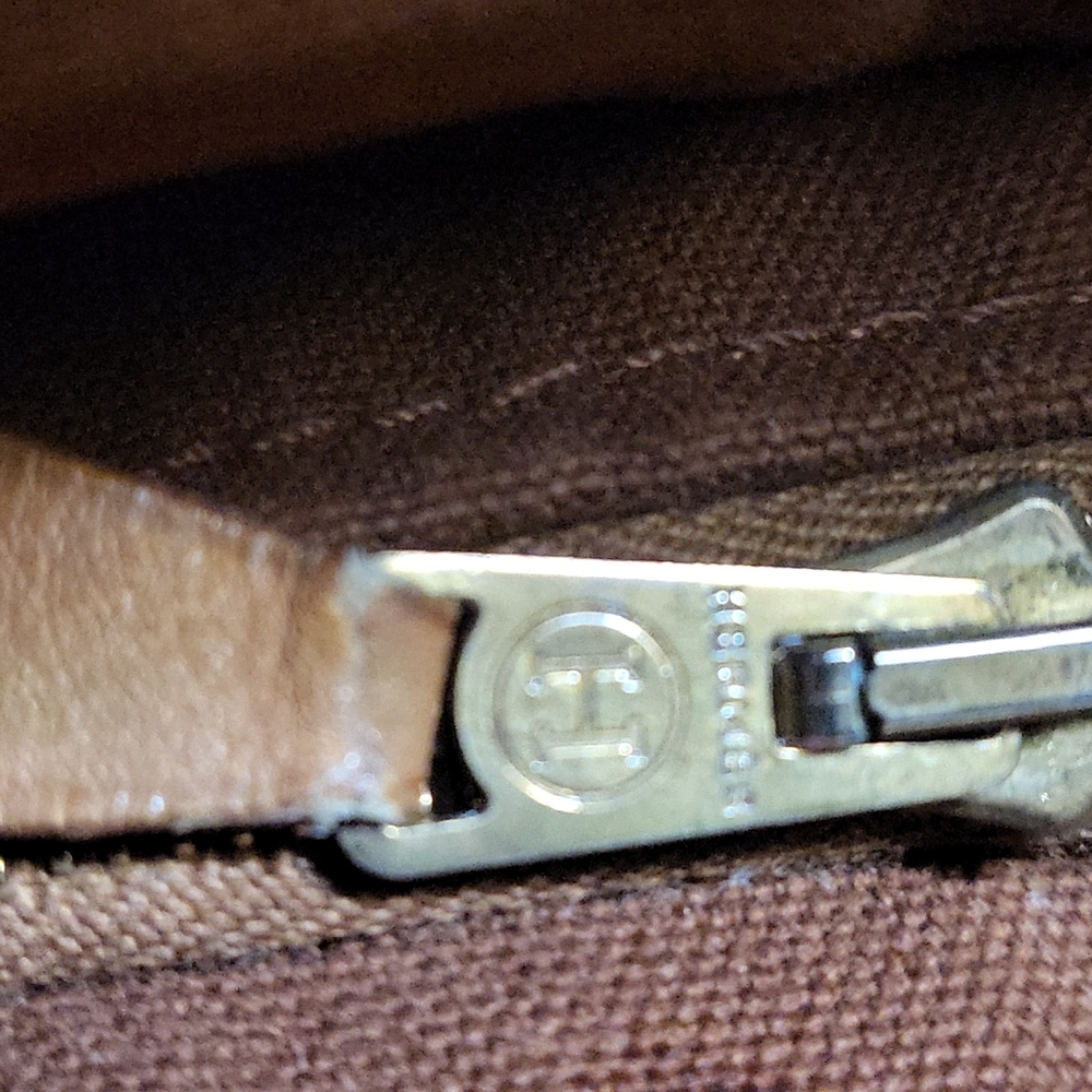 Authentic Hermes small canvas tote bag - Picture 9 of 11